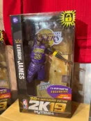 🇺🇸GI.JOE🌟麥法蘭 NBA 湖人 James 詹姆斯 雷霸龍 2K19紫衣 隱藏版 人偶 公仔 McFarlane