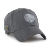 (店+)【球衣藏家】Carhartt 47 Warriors 勇士 Clean Up 聯名 鐵灰 老帽 NBA Dad Hat