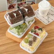 ☆全館現貨☆ 透明蛋糕盒 高蓋蛋糕盒 蛋糕盒 點心盒  蛋糕卷包裝盒 甜點盒 西點盒 切片蛋糕盒 可麗露包裝盒