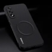 適用於 OnePlus Nord 5 5G 內置磁性車載支架蓋防震軟邊防摔後殼外殼