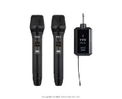 悅適影音教學導覽用品 ＊來電優惠＊TR-102 TEV UHF雙頻攜帶式無線麥克風