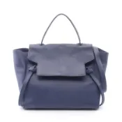 【DOKODEMO】【二手】Celine CELINE手提包 BELT BAG MINI 腰包 迷你款 176103 海軍藍皮革腰包 迷你款 女士 二手 B