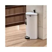 (店+)免運 不鏽鋼垃圾桶 腳踏垃圾桶 廁所垃圾桶brabantia柏賓士垃圾桶不銹鋼廚房餐廳垃圾桶30L平背山姆垃圾桶