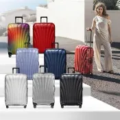 【Samsonite 新秀麗】28吋 C-LITE 強韌超輕量Curv大容量頂級行李箱/旅行箱/貝殼箱(多色可選)