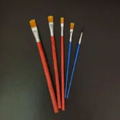 (店+)平價畫筆 水彩筆 描邊筆 勾線筆 平頭筆 繪畫工具 油畫 水彩 粉彩 尼龍畫筆 畫筆