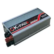 (店+)【哈家人】OK PASS 改良型正弦波電源轉換器 600W 12V轉110V 過載保護 DC 轉 AC 直流轉交流 哈家人