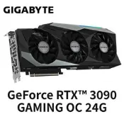 技嘉 GIGABYTE GeForce RTX™ 3090 GAMING OC 24G 顯示卡 二手 九成新
