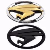 適用於TOYOT豐田改裝老鷹標 前後車標 中網標尾箱標Logo鳥標 Harrier Sienna Corolla方向盤標