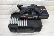 2館 KJ M9 全金屬 貝瑞塔 CO2槍 + CO2小鋼瓶 + 奶瓶 + 槍盒 ( 玩具槍模型槍M92 M9A1