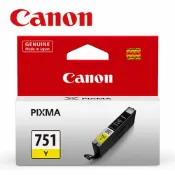 BG印表機專售 CANON CLI-751Y 原廠黃色墨水匣