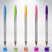 法國 BIC Cristal 1.6mm 原子筆: 粉彩色