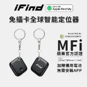 iFind  免插卡 全球定位器 GPS定位器 全球追蹤器 老人 小孩 寵物定位器  iphone 蘋果專用 黑白兩色