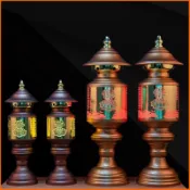 蓮花燈 一對 燈 燈佛 供燈 心經燈 佛前供燈 佛字宮燈 神桌燈 神明燈 佛前燈 公媽燈 祖先燈 佛具燈 拜拜燈
