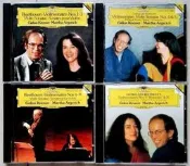 [ DG ] 企鵝三星--阿格麗希 Martha Argerich-克萊曼  Kremer : :貝多芬:小奏 4CDs