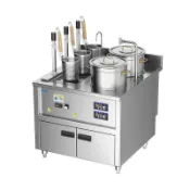 寓偉 附發票 煮麵爐 煮麵機 全自動陞降煮麵爐 商用電煮麵機 定製燃氣組閤三件套麵館米綫湯粉爐