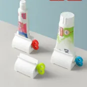 台灣現貨！(顏色隨機出貨)可站立收納 擠牙膏神器 擠牙膏器 擠牙膏 牙膏擠壓器 多色擠牙膏器 牙膏架 手動擠牙膏器 牙膏