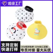 台灣發貨-寵物口水巾吸水防臭狗狗圍兜可愛印花狗狗口水巾雙面可戴加工定製