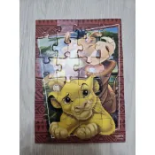 好市多 鐵盒 拼圖 24片 50片 迪士尼 益智 玩具 公主 小美人魚 獅子王 長髮公主