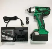 鋰電有刷扳手  hitachi  wr18djl電動扳手 18v 4.0ah 充電式電動扳手衝擊扳手 保固半年