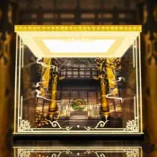 展示盒【免運保固】APEX-TOYS 原神 凝光 掩月天權  LED 防塵罩 展示盒