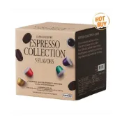(店+)愛的小舖-Caffitaly 咖啡膠囊組 適用Nespresso咖啡機 內含5種風味 100顆
