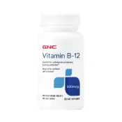 【杏一健康生活館】GNC 健安喜 維生素 B-12 500食品錠 (100錠/瓶)｜素食可食【杏一】