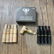 🏆小九九濾嘴 圓管 7cm 黃/黑牛角 | 適用9mm濾芯 大象/閃電/丹尼古特/華雲 | 下單送小禮物🎁 現貨秒發🚀
