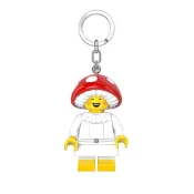 【LEGO】樂高 蘑菇精靈鑰匙圈燈 樂高人偶 人偶手電筒 LED燈 手電筒 鑰匙圈 背包吊飾 吊飾 禮物 LG002