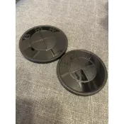 BMW 寶馬新3 4 5系X3 X5 GT 6系前後車標改裝黑武士 鋁圈蓋 輪殼標