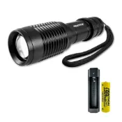 (店+)【PRACTICAL 實用牌】L2超亮LED鈦戰變焦鋁合金手電筒-1200流明/伸縮變焦/五段光源/超省電 (單品/組合)