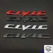 臺灣現貨熱賣本田SI標誌 RR車貼後尾箱裝飾車貼 HONDA 喜美八代 9代civic尾標貼 FD2改裝車標TYPER個
