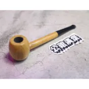 「木頭製 菸斗 全長15cm 濾嘴5cm ＠公雞漢堡」