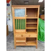 香榭二手家具*全新精品 仿古正樟木實木3.5x6尺菜櫥-原木餐櫃-碗盤櫥櫃-矮櫃-玄關櫃-電器櫃-廚房櫃-酒櫃-置物櫃