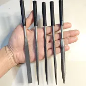 ✨染橙精品✨手工迷你什錦銼刀手工矬子小型套裝木工錯挫刀微型鋼搓打磨細齒 五金配件