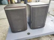 中古品 國際牌 木製書架型喇叭 型號SB-PM15