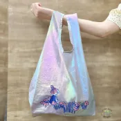 MOOMIN 嚕嚕米 極光環保袋 日本 限定 同步 姆明   小不點 阿美 北歐 極光  購物袋  摺疊 收納袋