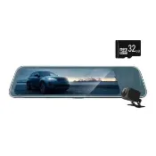【CORAL/ODEL】10吋全屏GPS測速行車記錄器(行車紀錄器  贈32G記憶卡)