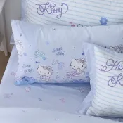 (店+)Hello Kitty寢具｜床包 枕套 兩用被 抱枕 100%精梳棉 適用IKEA尺寸  台灣製 多款花色｜佳美寢飾