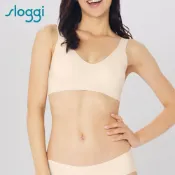 sloggi-ZERO FEEL 2.0升級版零感系列 V領背心式無鋼圈內衣 淺白膚｜88R408 1H