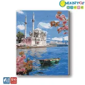 (店+)【Manto】花見．土耳其-台灣製DIY數字油畫|超取專用大小