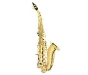 【華邑樂器20622】高音薩克斯風-彎管型 (鍍金25音 Soprano Sax 另有BORYA)