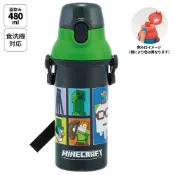 ♡松鼠日貨♡日本 skater 正版 日本製 minecraft 我的世界 麥塊  直飲式 水壺