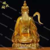 純銅太上老君神像擺件三清祖師道德天尊家用鎮宅佛像店鋪供奉銅像