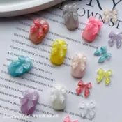 Rainbow Nail 美甲冰透蝴蝶結 美甲蝴蝶結 美甲飾品