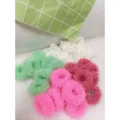 MIT細米粉 馬尾髮圈 搭配款