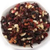 草莓風味果粒茶 歐式水果茶/果乾茶 300克 x2包【全健】