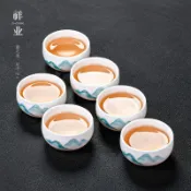 功夫茶具 羊脂玉白瓷 聞香杯 品茗杯 茶杯套組 德化瓷 茶道 泡茶組