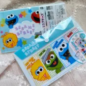 🎀 日本 Sesame Street 芝麻街 口罩套 資料夾