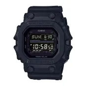【CASIO 卡西歐 G-SHOCK 系列】黑色霸氣太陽能大鏡面_5.5x5.3_防震耐泥_男錶_當兵首選(GX-56BB)