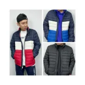 (店+)【TOMMY HILFIGER】收納袋 輕量 防風 科技羽絨 羽絨外套 立領外套